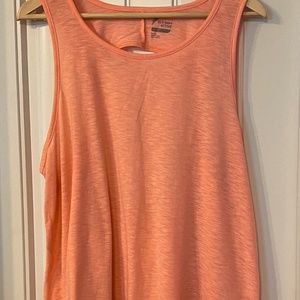 Twist back Open Back Workout Tank